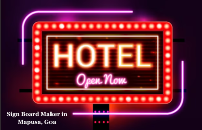 Sign Board Maker in Mapusa, Goa